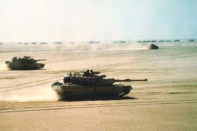 Αμερικανικά Μ1Α1 «εκτελούν» τα ιρακινά T-72 και T-55 (Βίντεο)